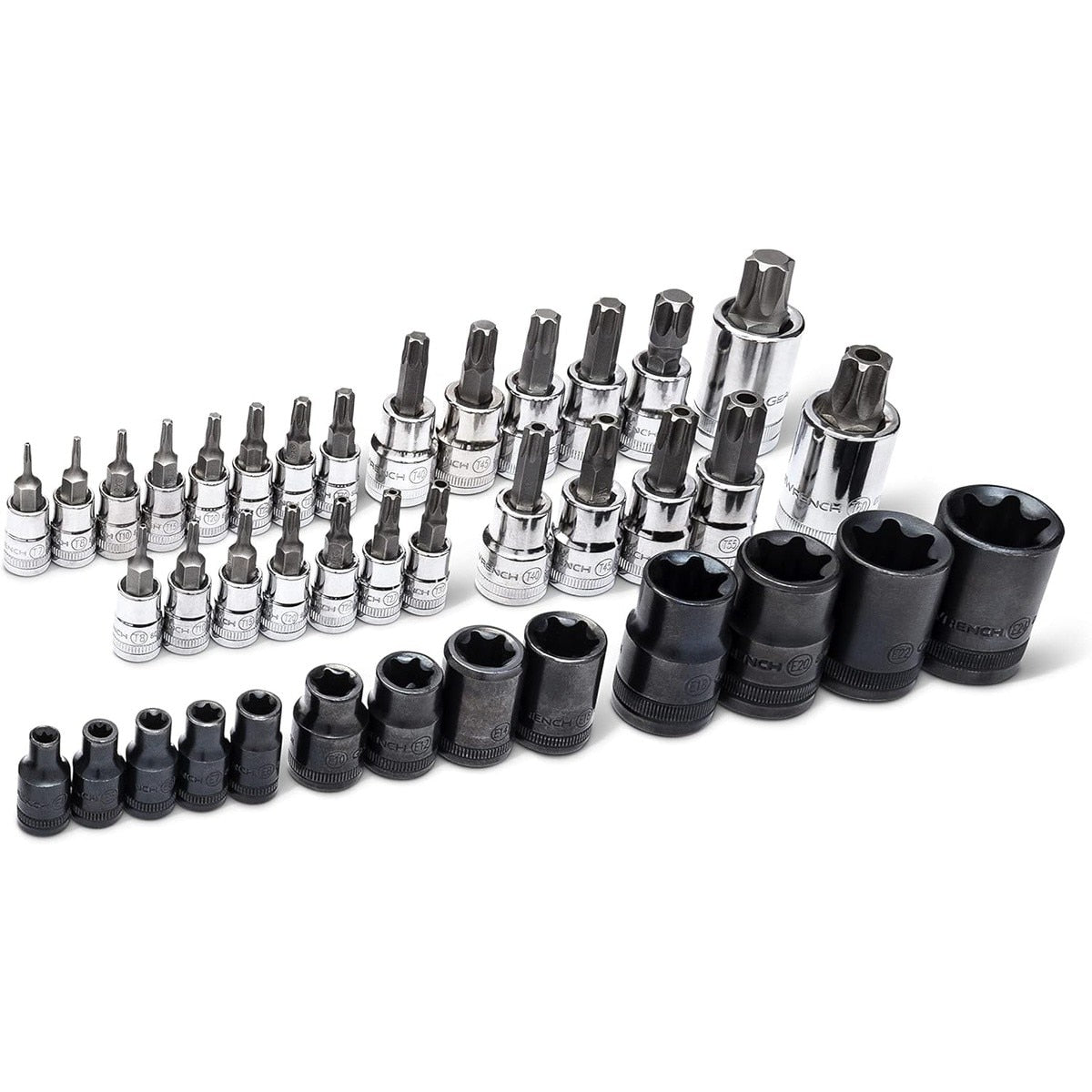 GearWrench 89087 49 PC. Metric/SAE Torx Bit Set 1/4", 3/8", 1/2" - 3