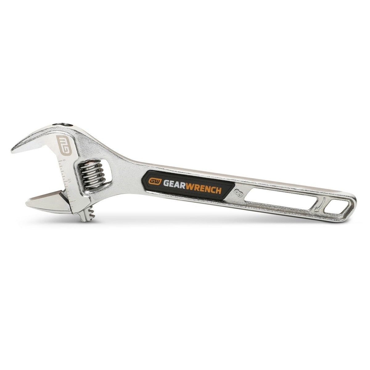 GearWrench 89752 8" Chrome Adjustable Wrench 30mm Jaw Capacity - 4