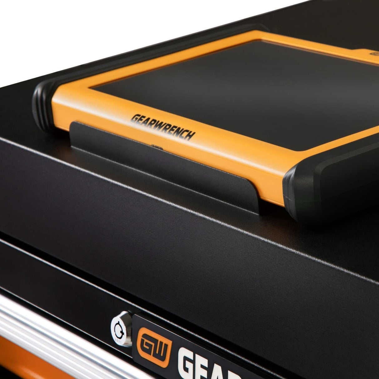 GearWrench GWDCART Diagnostic Mobile Workcenter Cart with Lockable Lid and Drawer - 5