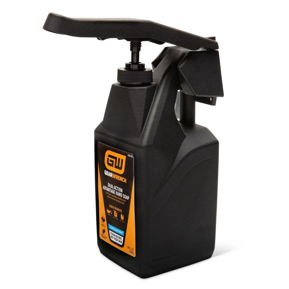 GearWrench GWDHS Wall Dispenser for 64 oz Hand Soap Bottle Mountable or Freestanding - 2