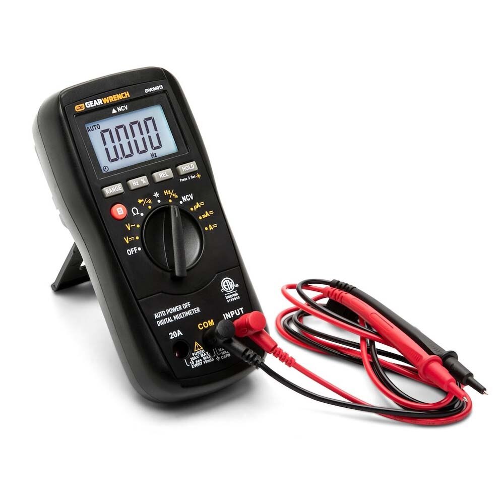 GearWrench GWDM015 Technicians True RMS Digital Multimeter - 3