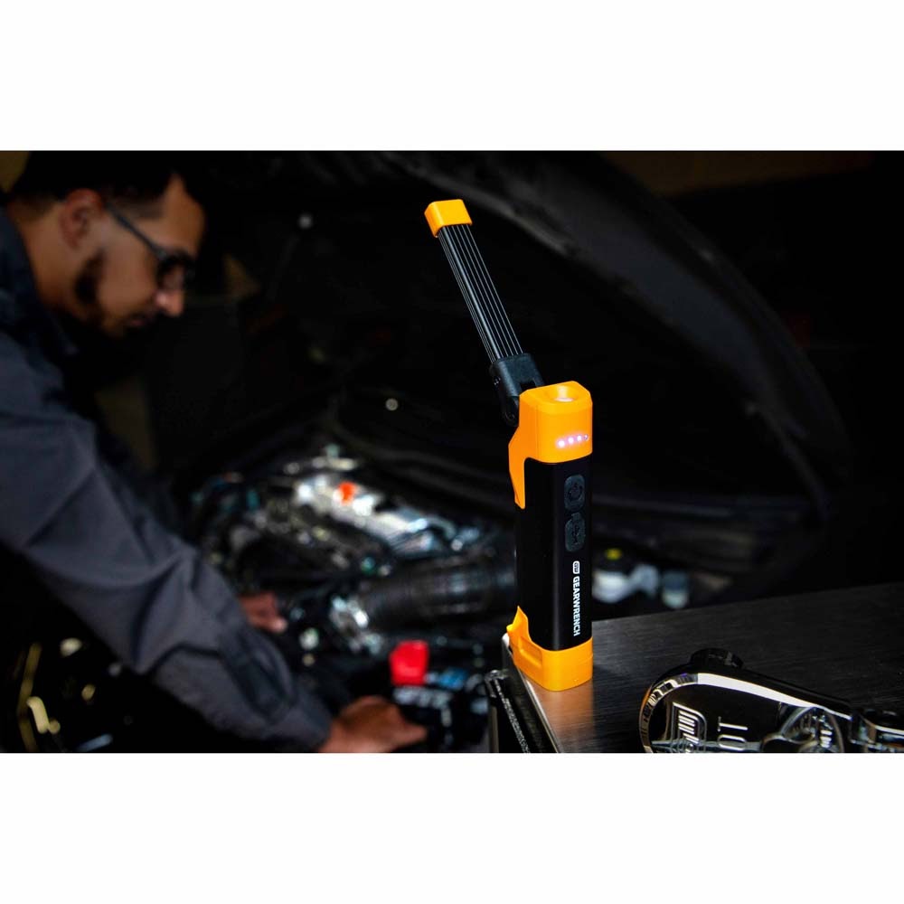 GearWrench GWFL85 8-1/2" Flex Head Rechargeable Light - 8
