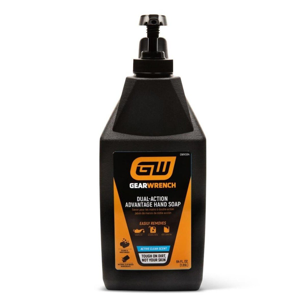 GearWrench GWHS64 Heavy Duty Pumice Hand Soap with Citrus Scent (64 oz)