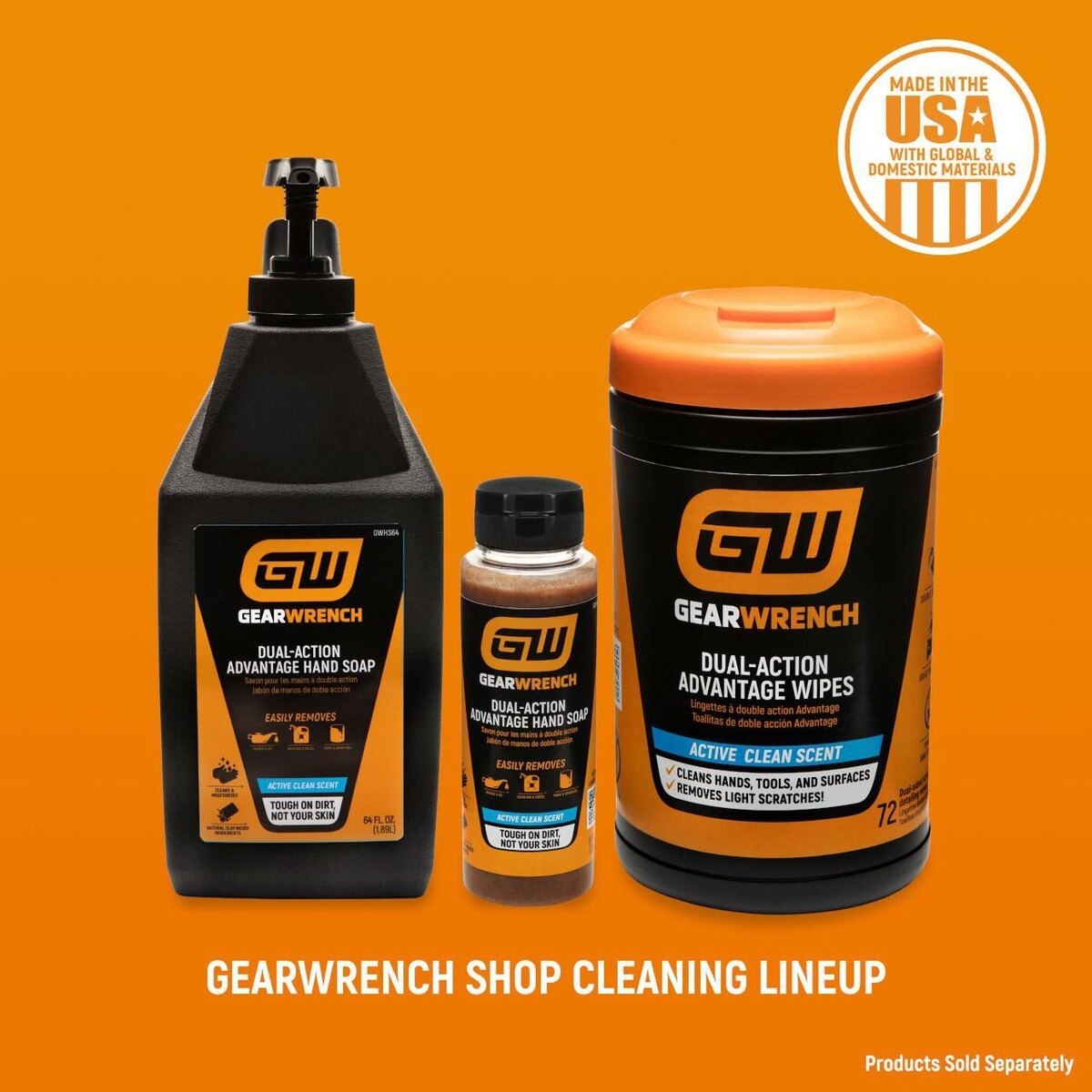 GearWrench GWHS8 Heavy Duty Pumice Hand Soap with Citrus Scent (8 oz) - 5