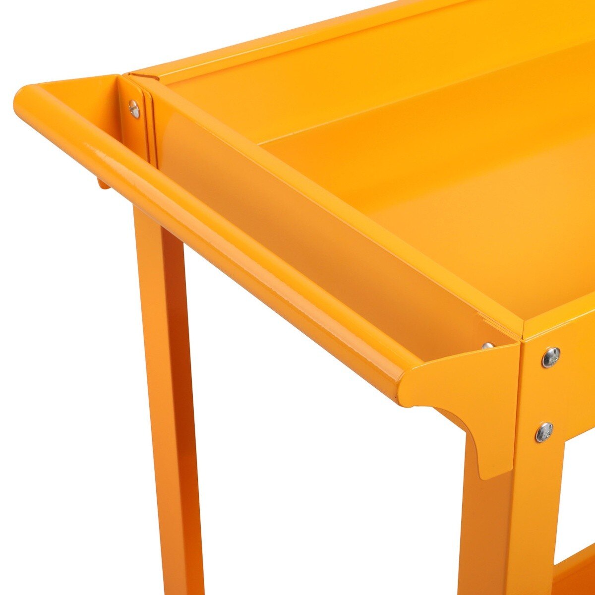 GearWrench GWMSC 36" 2 Shelf Steel Automotive Utility Cart with Locking Casters - 4