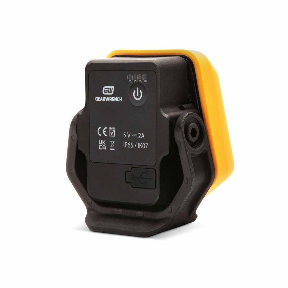 GearWrench GWSL2000 2000 Lumens Rechargeable Shop Light - 3