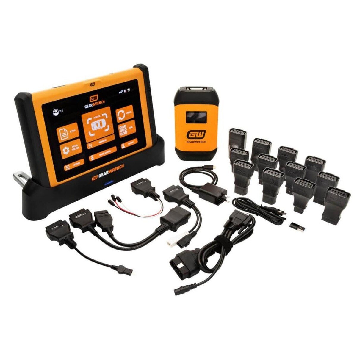 GearWrench GWSMART10 10 " Pro Command Wireless Bi-Directional Diagnostic Tablet with Rapid-Charge Dock