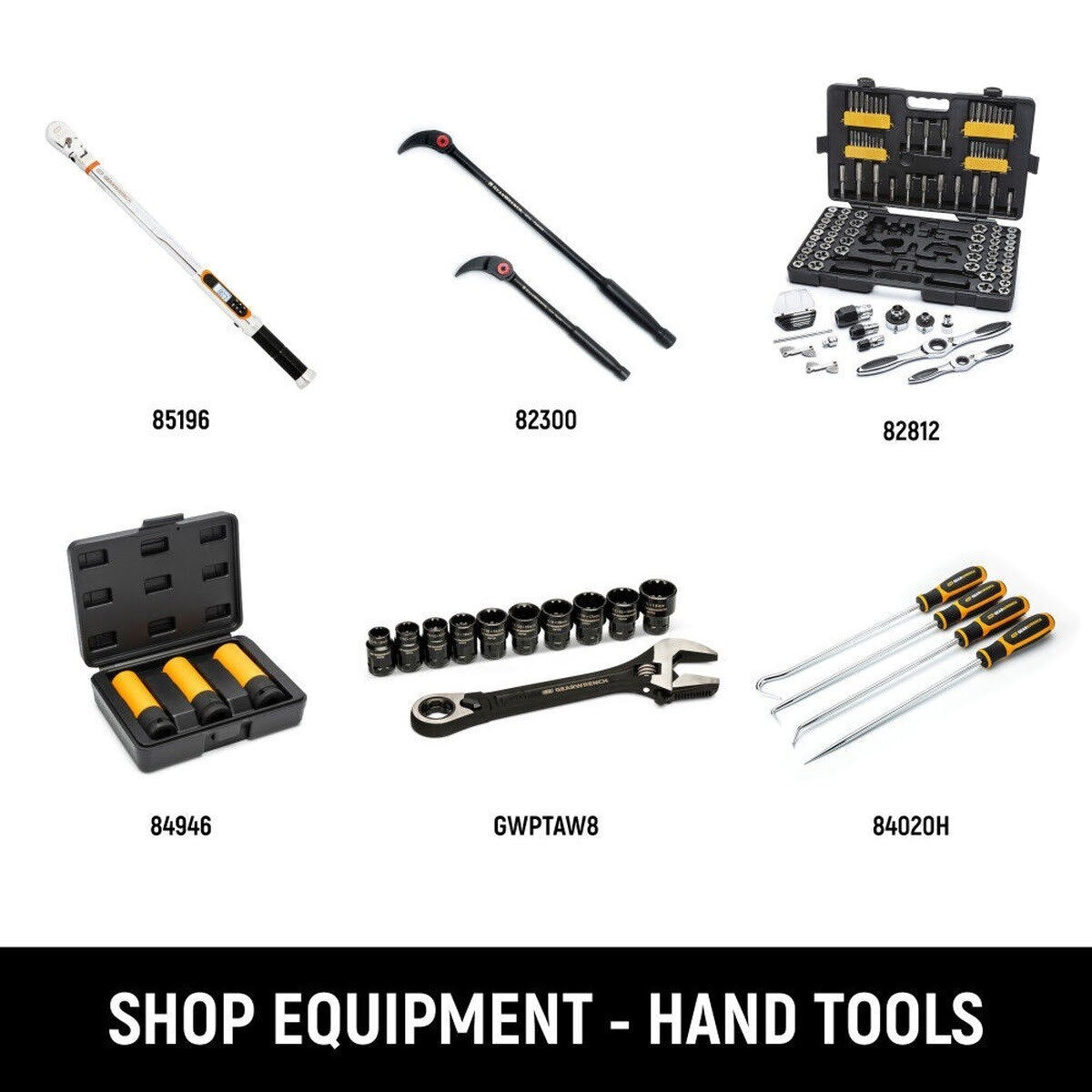 GearWrench MEGAMOD1331 MEGAMOD Mechanics Tool Set with Modular Foam Trays, Storage Units and Shop Equipment (1331 Piece) - 11