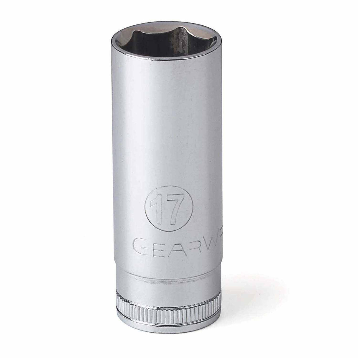 Gearwrench 80399 3/8" Drive 6 Point Deep Metric Socket 17mm