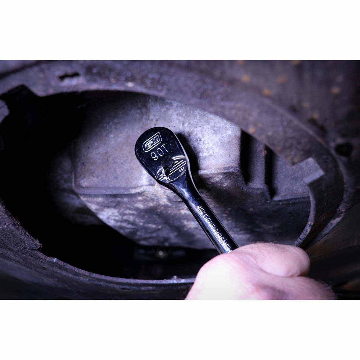 Gearwrench 80557 21 Pc. 3/8" Drive 6 & 12 Point Standard & Deep SAE Mechanics Tool Set - 4