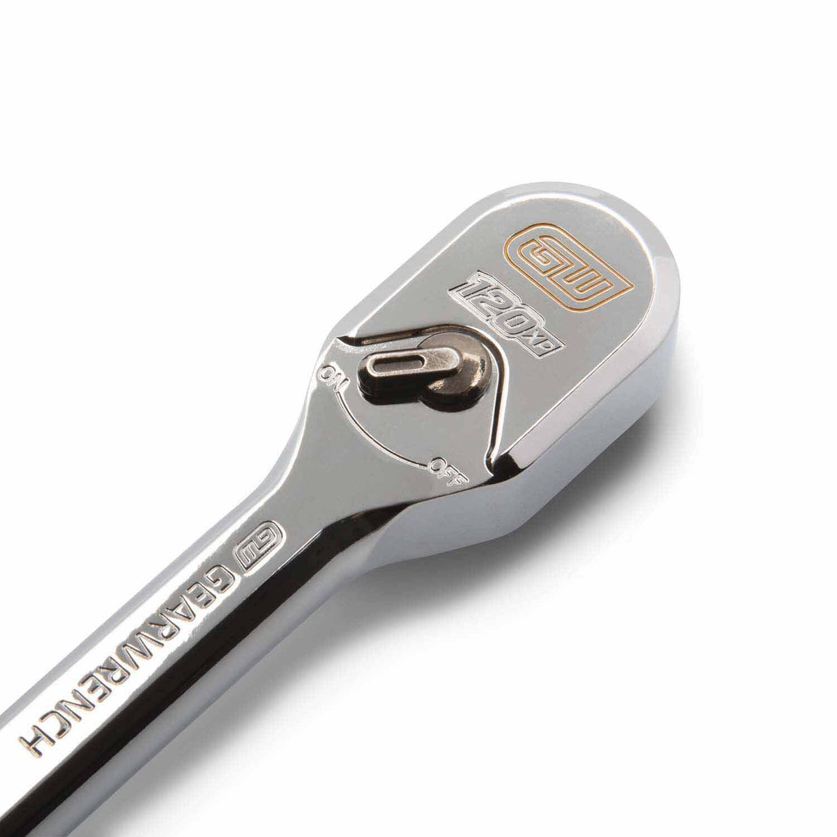 Gearwrench 81211XP 3/8" Drive 120XP Full Polish Chrome Teardrop Ratchet - 5
