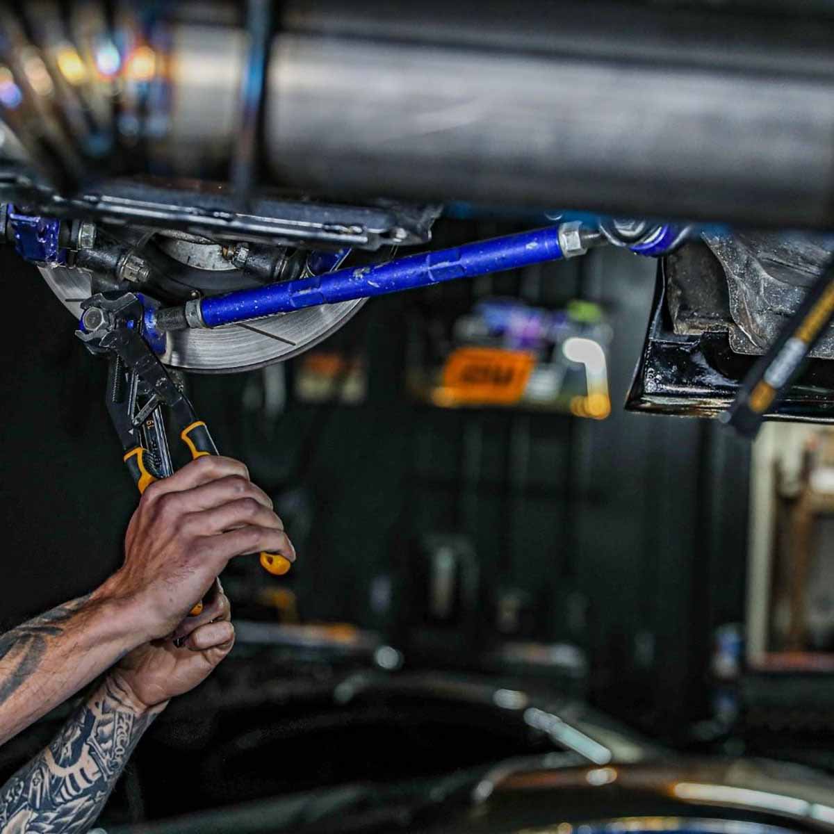 GearWrench 82592C 10" Pitbull Auto-Bite Tongue & Groove Dual Material Pliers - 6