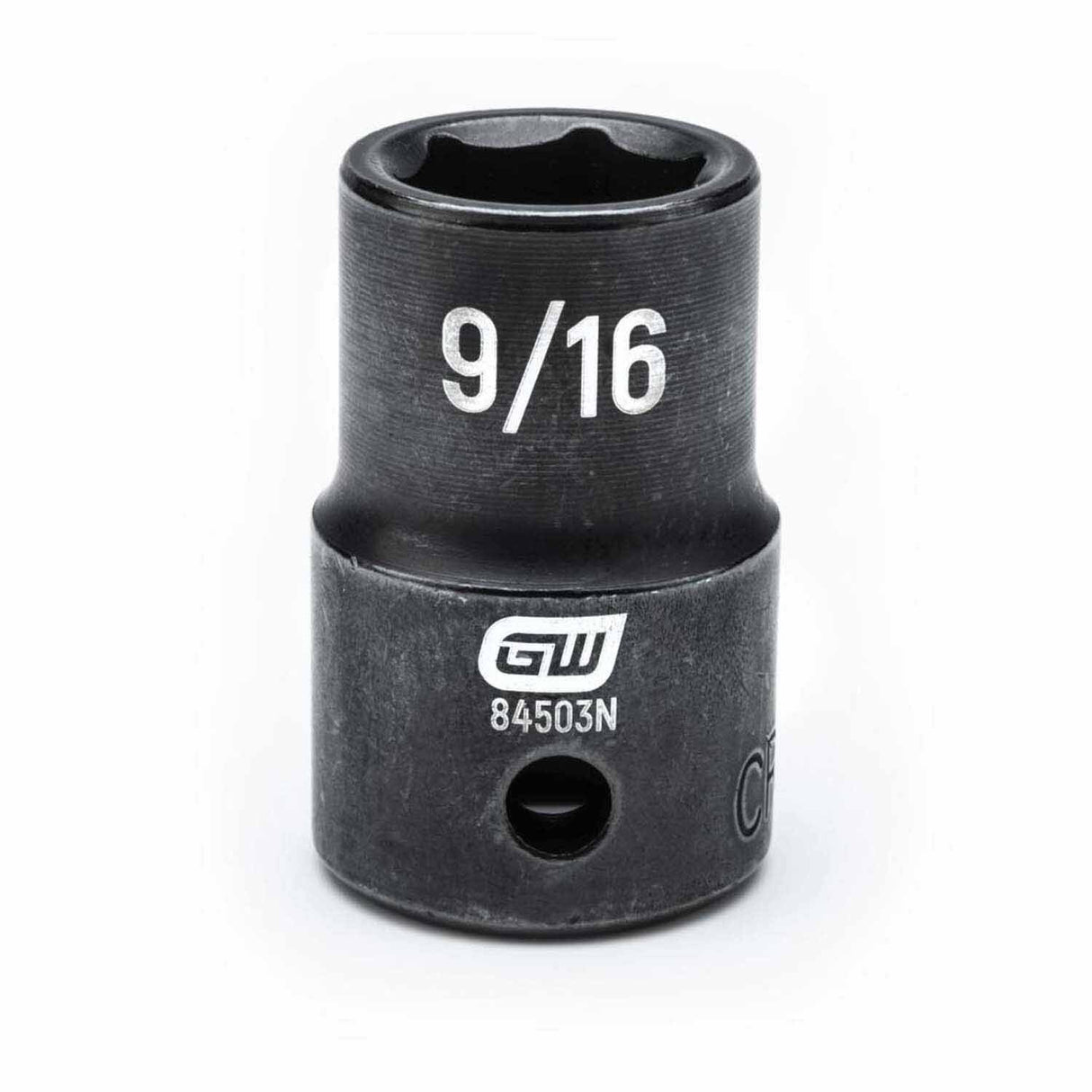 Gearwrench 84503N 1/2" Drive 6 Point Standard Impact SAE Socket 9/16"