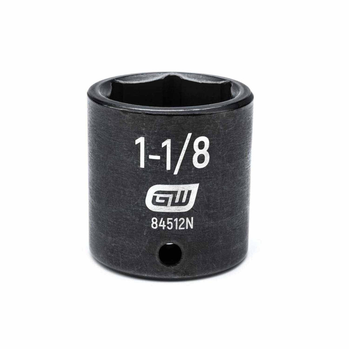 Gearwrench 84512N 1/2" Drive 6 Point Standard Impact SAE Socket 1-1/8"
