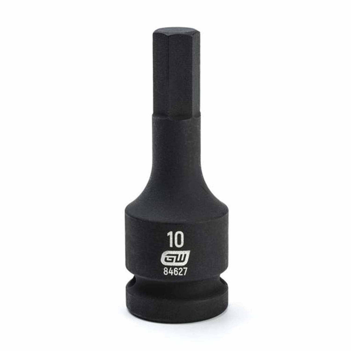 Gearwrench 84627 1/2" Drive Hex Bit Impact Metric Socket 10mm