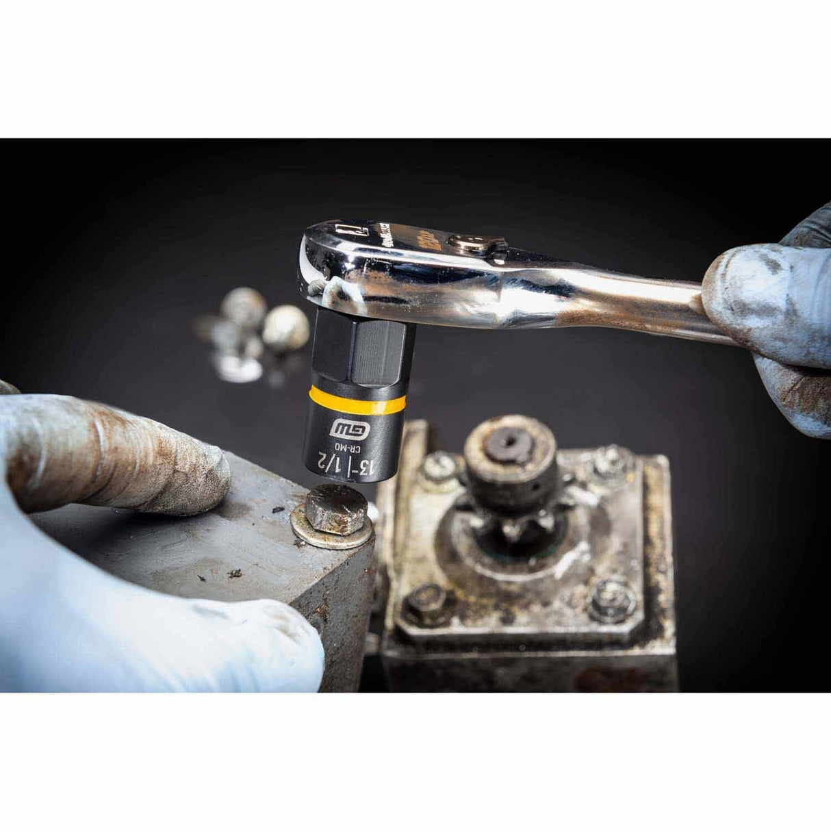 Gearwrench 84757 3/8" Drive Bolt Biter Impact Extraction Socket - 6