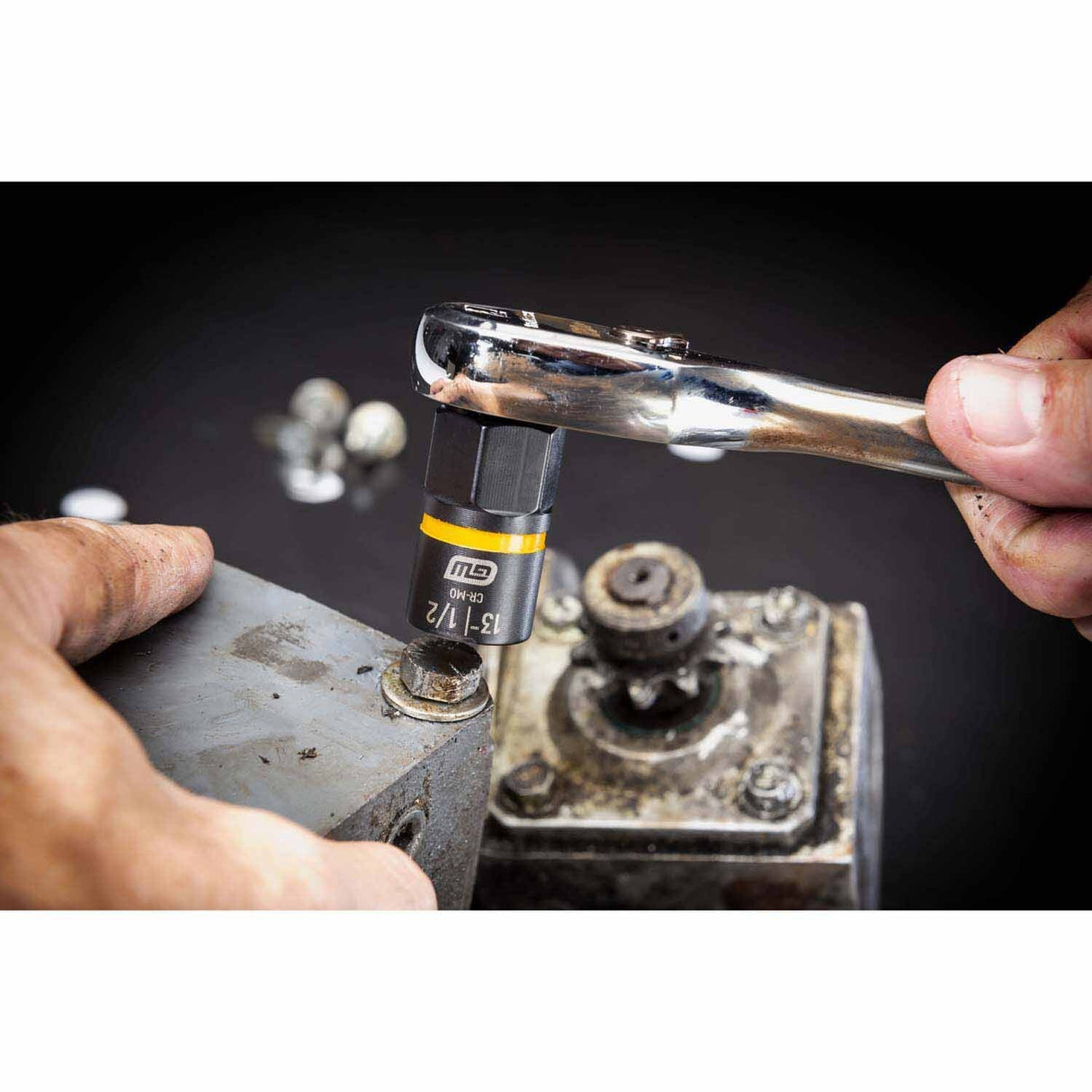 Gearwrench 84768 3/8" Drive Bolt Biter Impact Extraction Socket (14mm) - 3