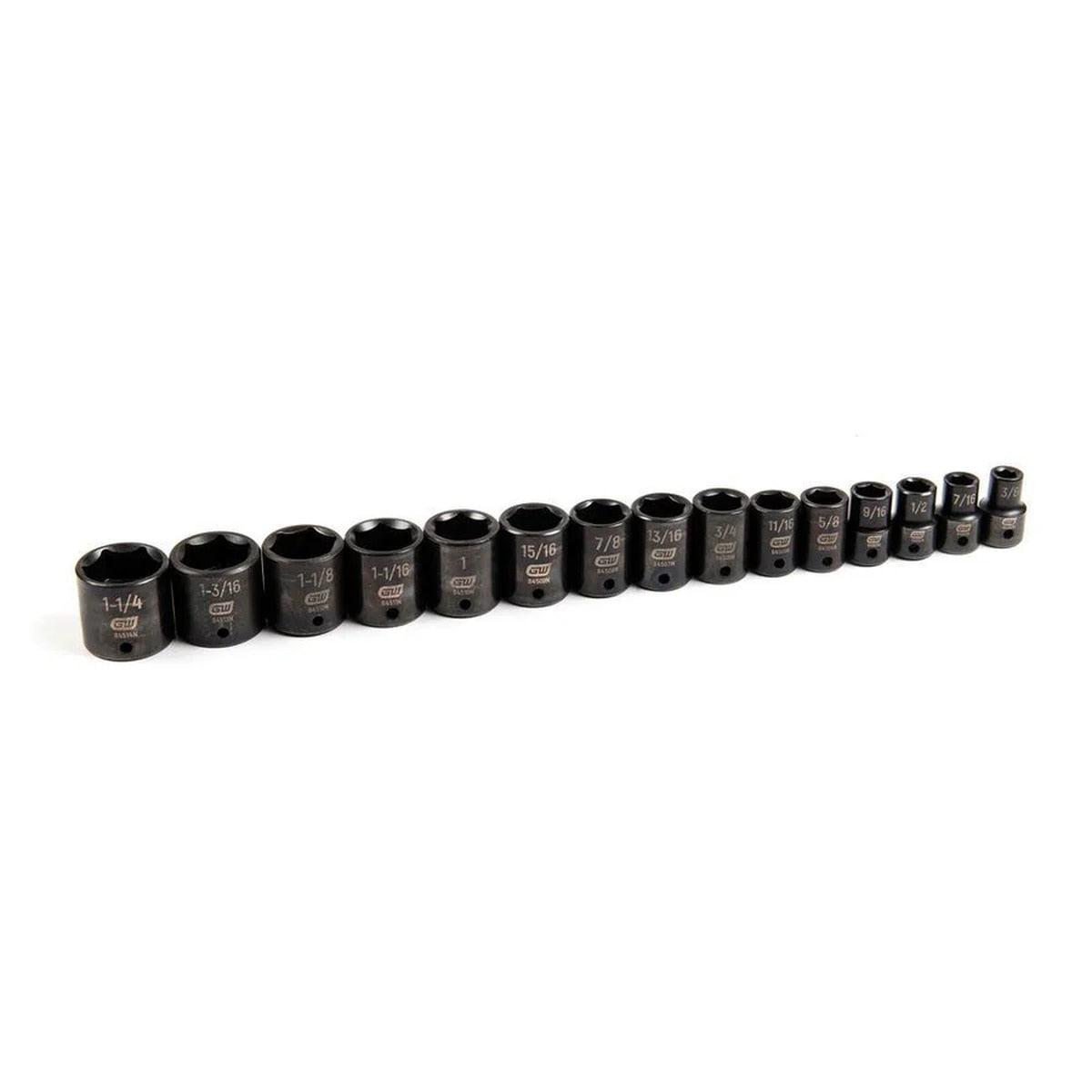 29-Piece SAE 3/8 in. and 1/2 in. Impact Socket Tray Set (29 Piece Set) - 4