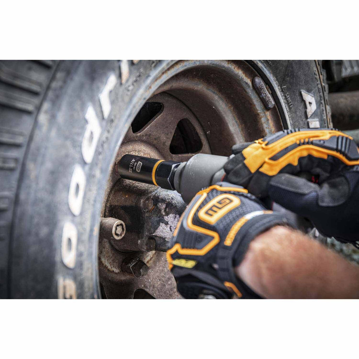 Gearwrench 86073 1/2" Drive Bolt Biter Impact Deep Extraction Socket 19mm (3/4") - 8