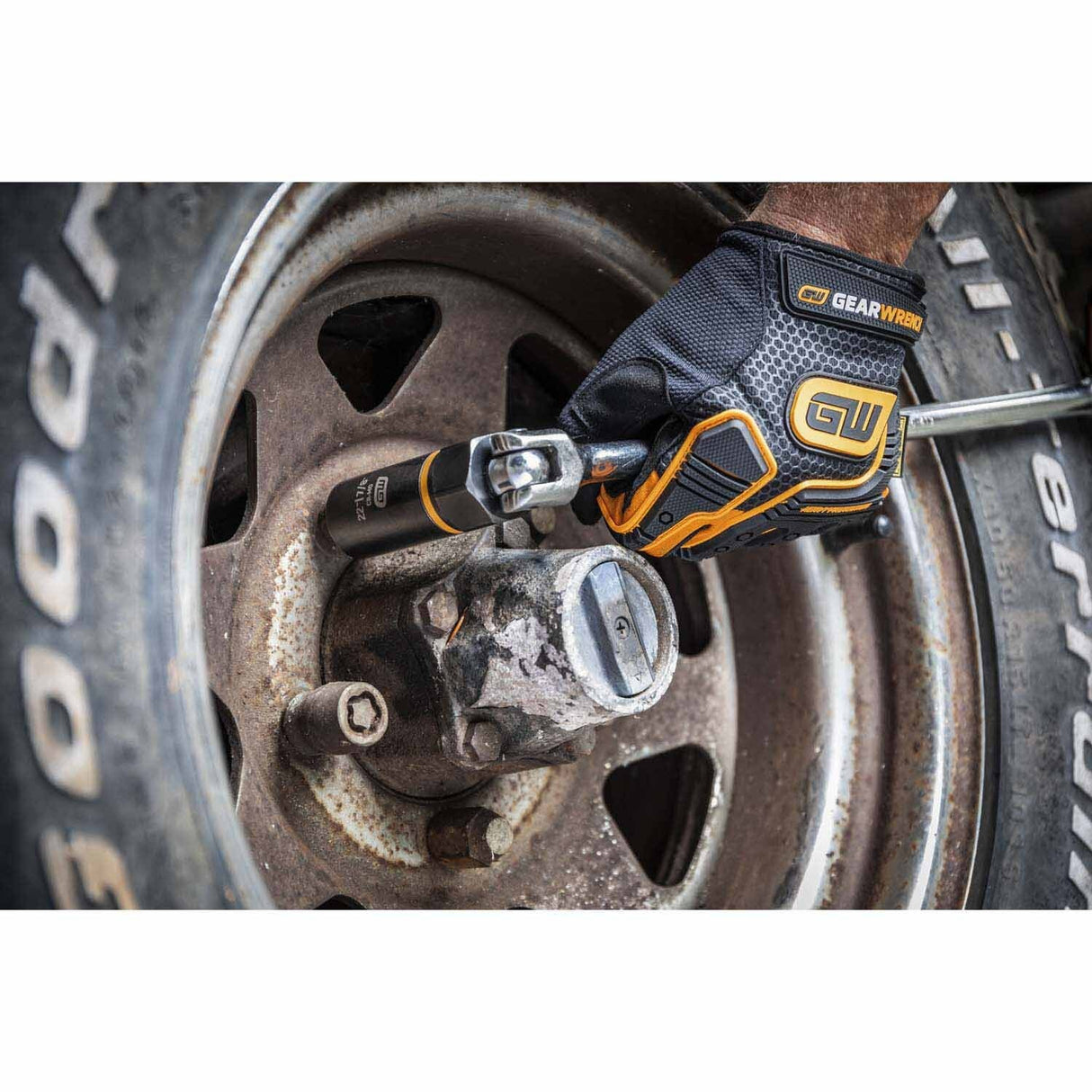 Gearwrench 86077 1/2" Drive Bolt Biter Impact Deep Extraction Socket - 3