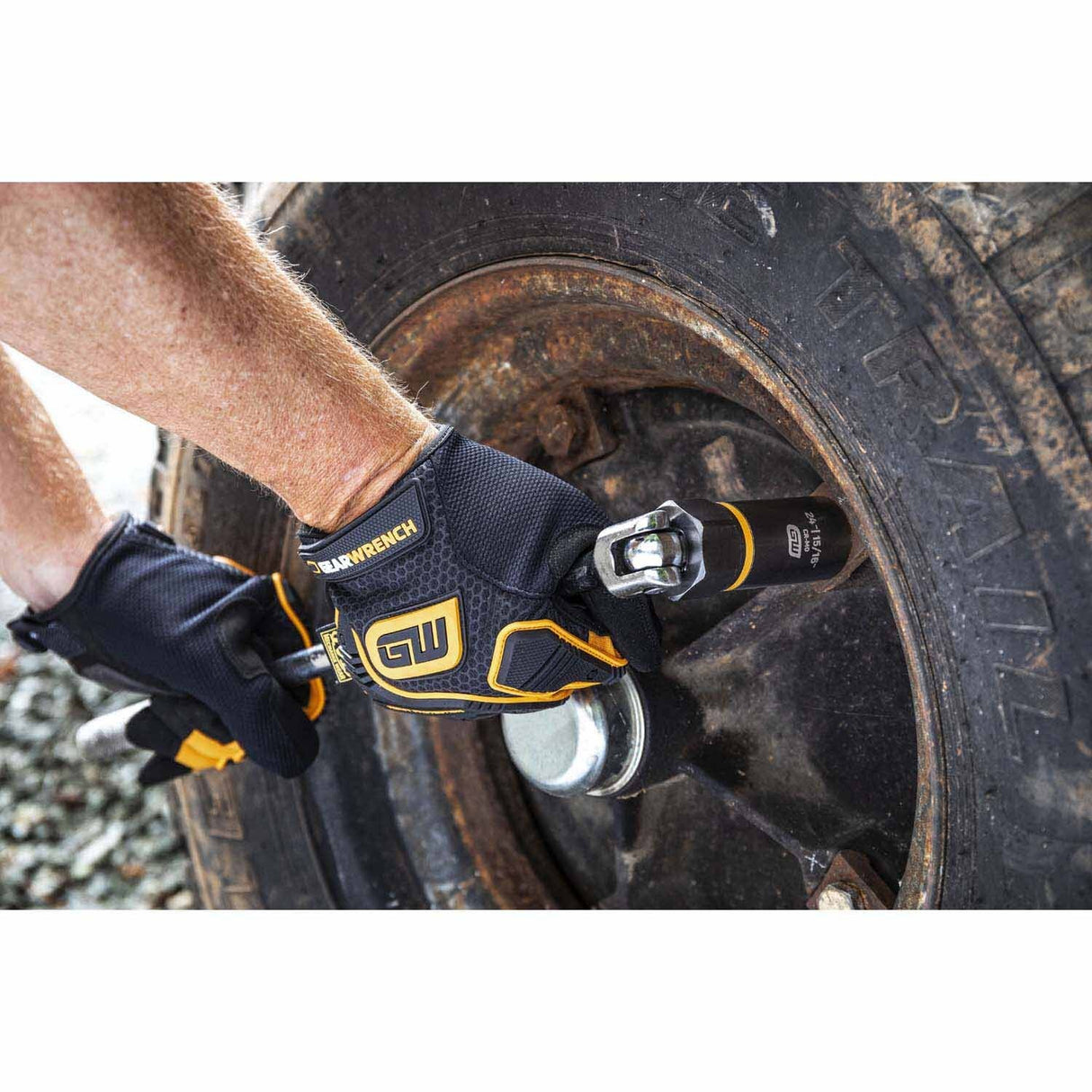 Gearwrench 86077 1/2" Drive Bolt Biter Impact Deep Extraction Socket - 4