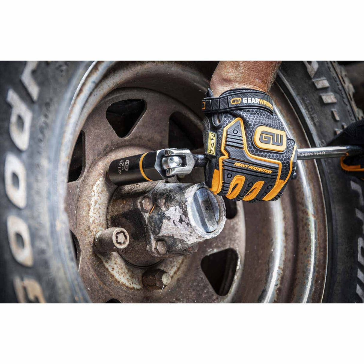 Gearwrench 86080 1/2" Drive Bolt Biter Impact Deep Extraction Socket - 3