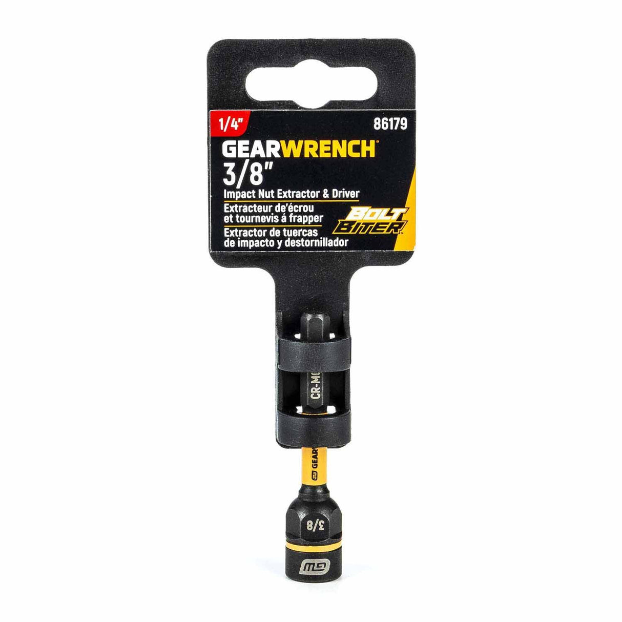 Gearwrench 86179 3/8" Bolt Biter Nut Extractor & Driver - 4