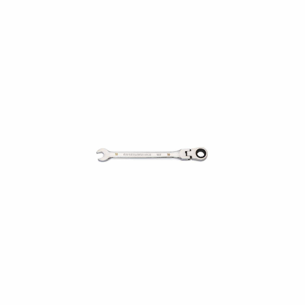 Gearwrench 86710 10mm 90-Tooth 12 Point Flex Head Ratcheting Combination Wrench