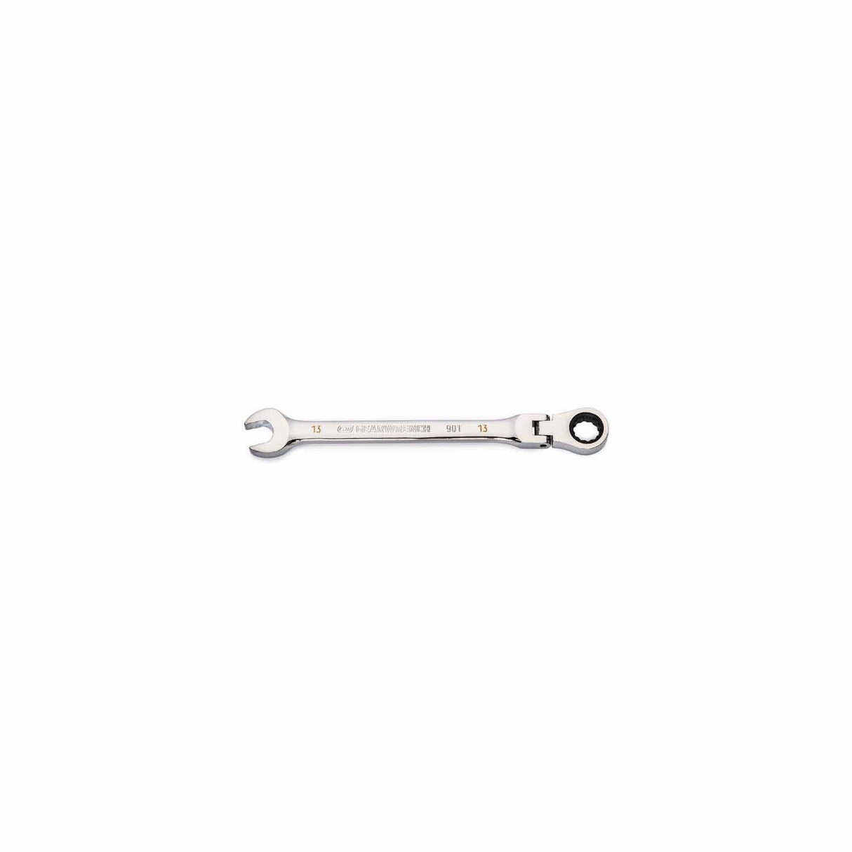 Gearwrench 86713 13mm 90-Tooth 12 Point Flex Head Ratcheting Combination Wrench