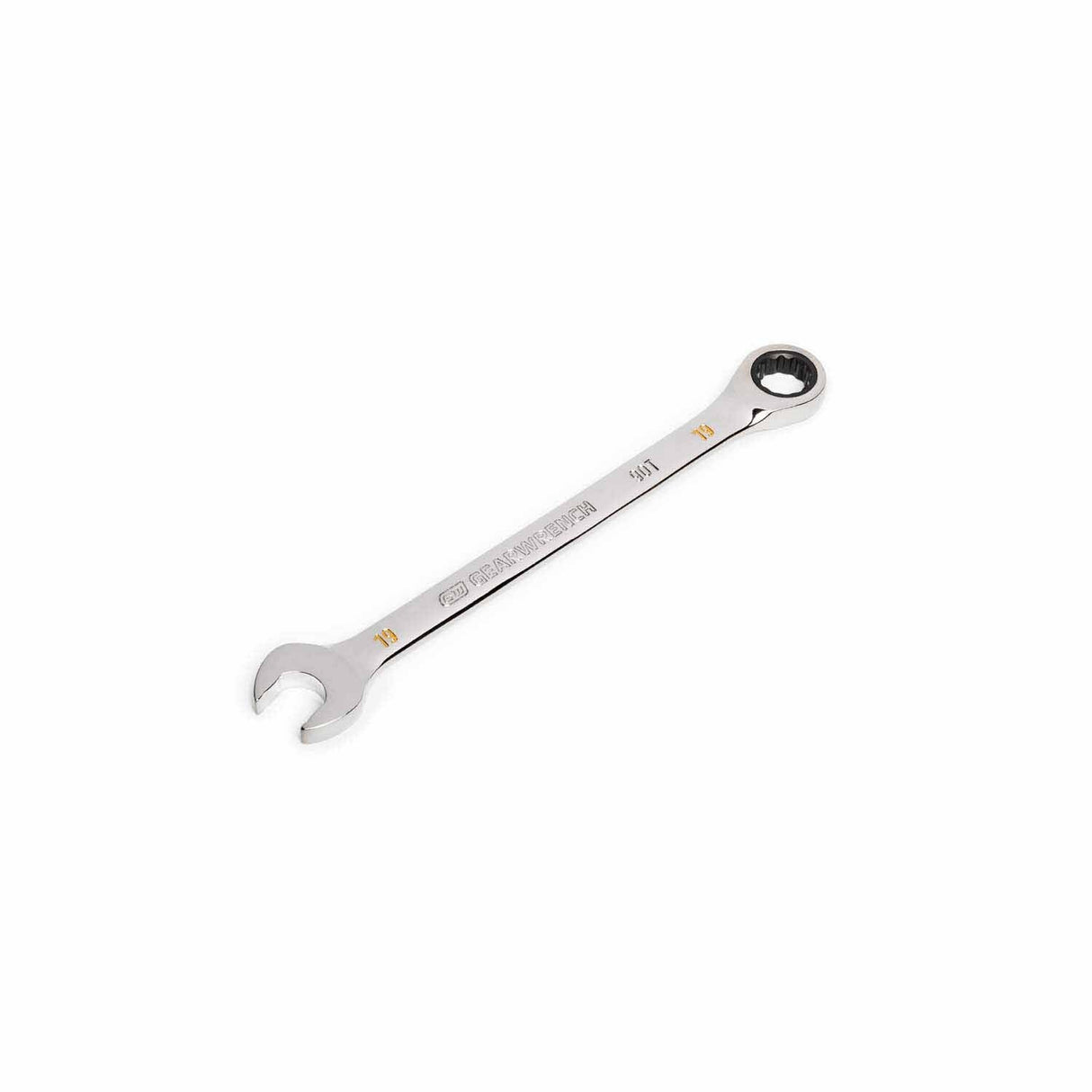Gearwrench 86919 19mm 90-Tooth 12 Point Ratcheting Combination Wrench - 6