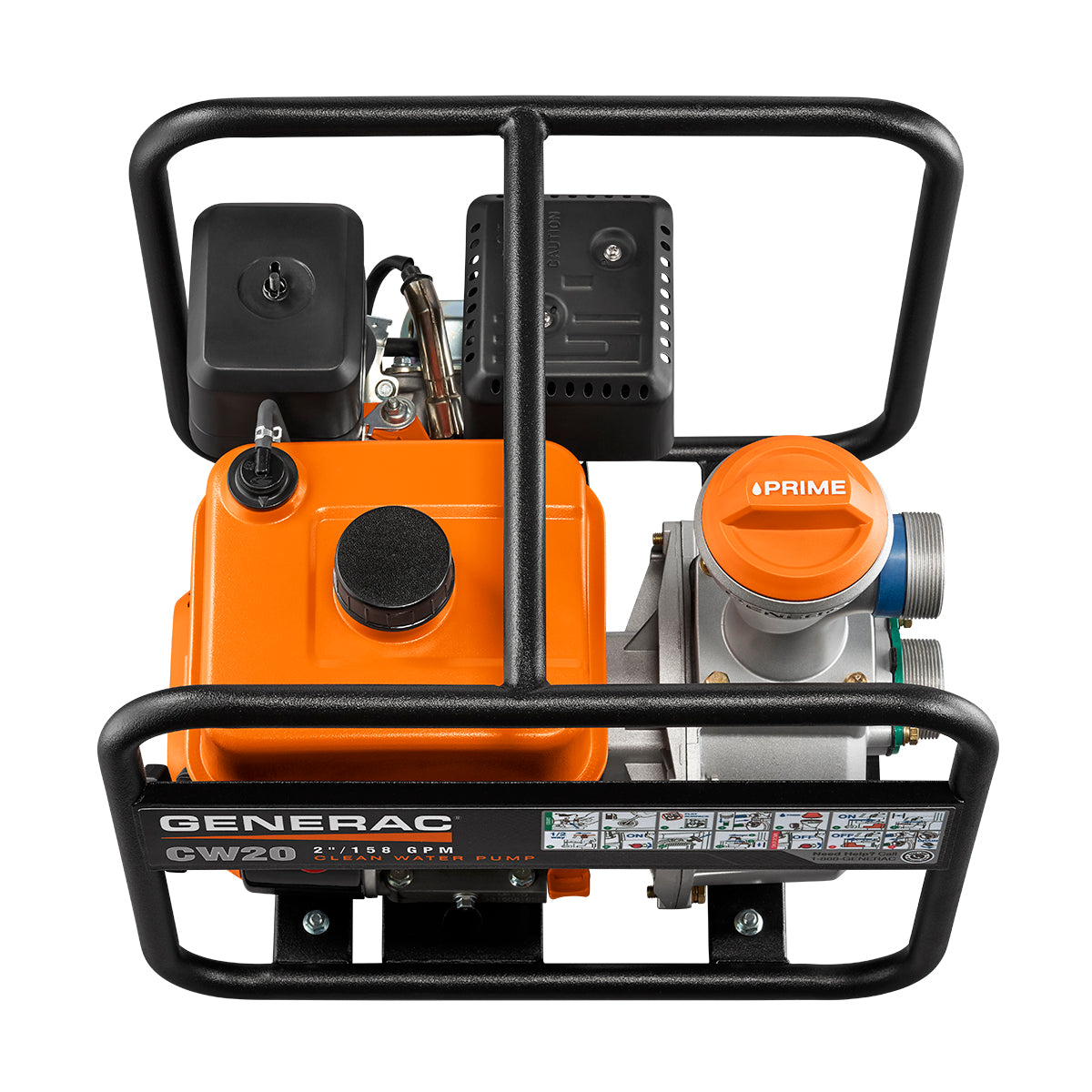 Generac 6918 CW20 2" Clean Water Pump - 6