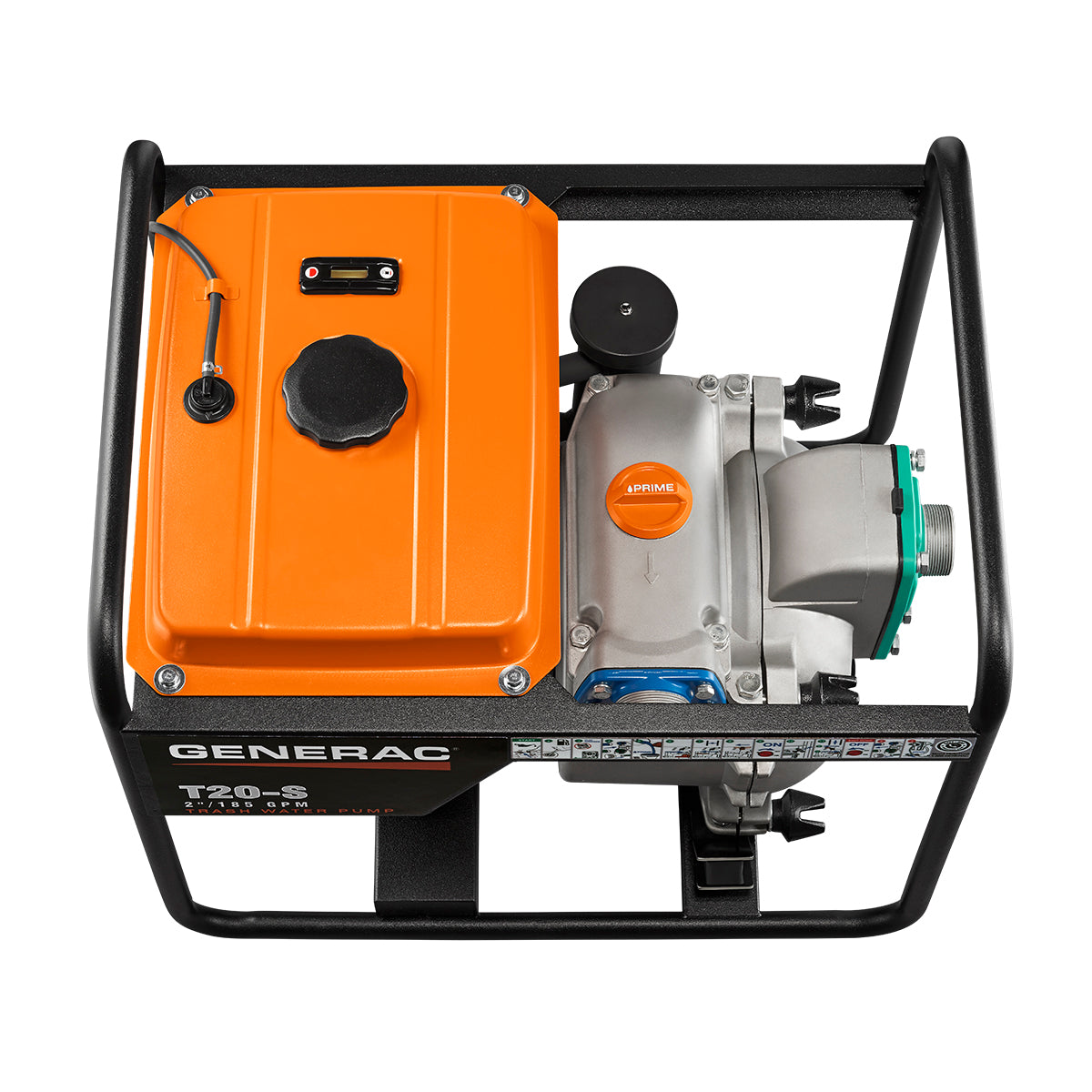 Generac 6920 T20-S 2" Trash Pump - 3