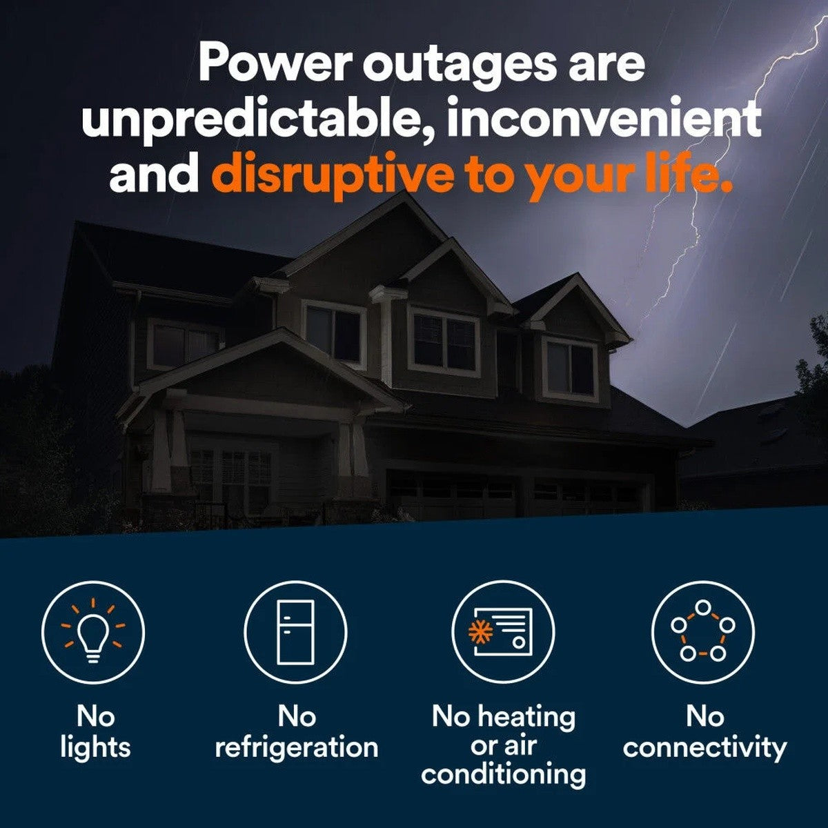 Generac 7257 10kW 240V 1 Phase Dual Fuel Air Cooled Home Standby Generator No Transfer Switch - 6