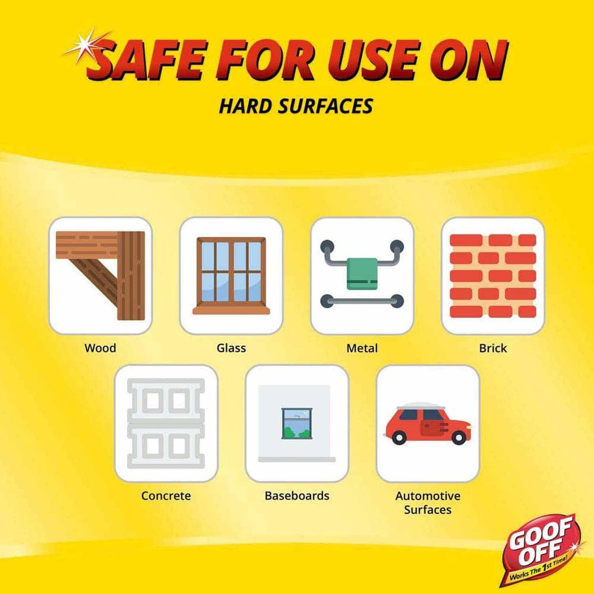 Goof Off FG657 Pro Strength All Purpose Graffiti Remover - One Gallon Liquid - 2