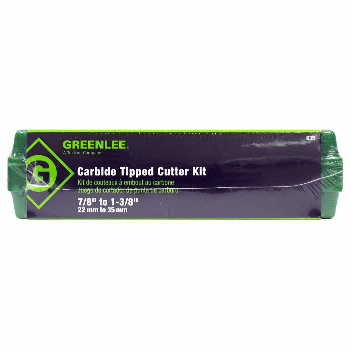 Greenlee 635 Carbide-Tipped Hole Cutter Kit 635 - 2