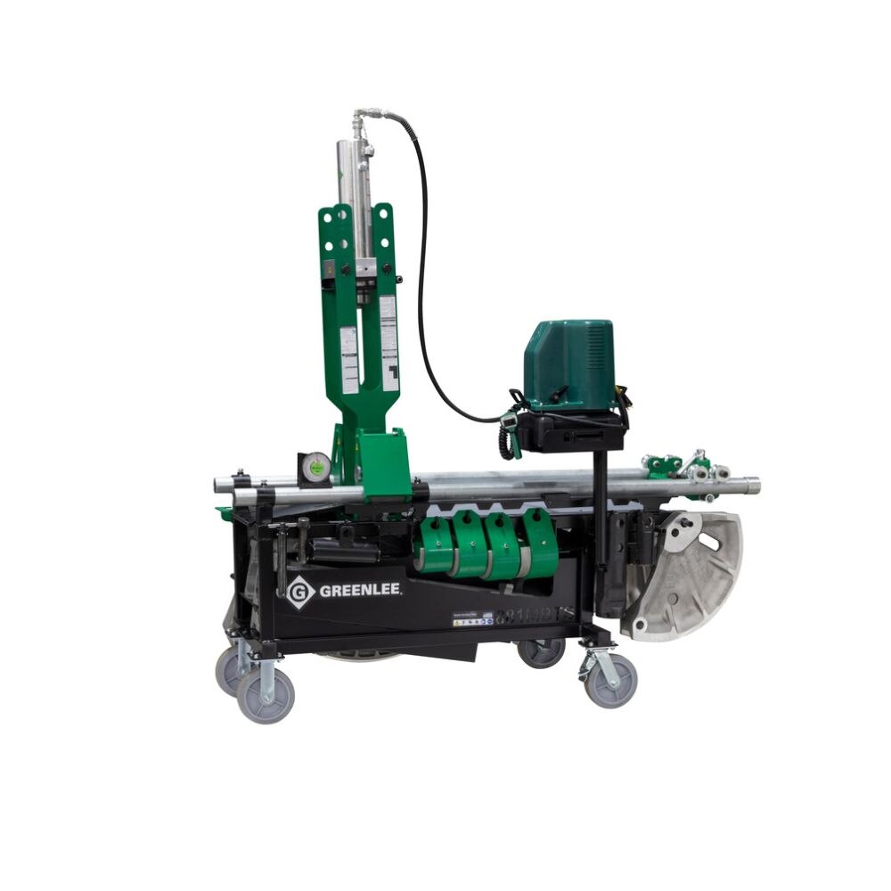 Greenlee 881GXDE980MBTS Cam-Track Bender for 2-1/2", 3", and 4"with Hydraulic Pump and Mobile Bending Table
