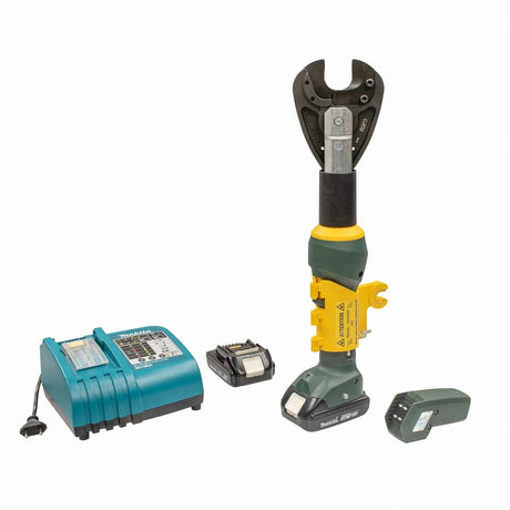 Greenlee EK425LXR22CUAL EK425LXR 6 Ton, Soft Metal Remote Cutter, 2.0Ah Battery, 230V Charger