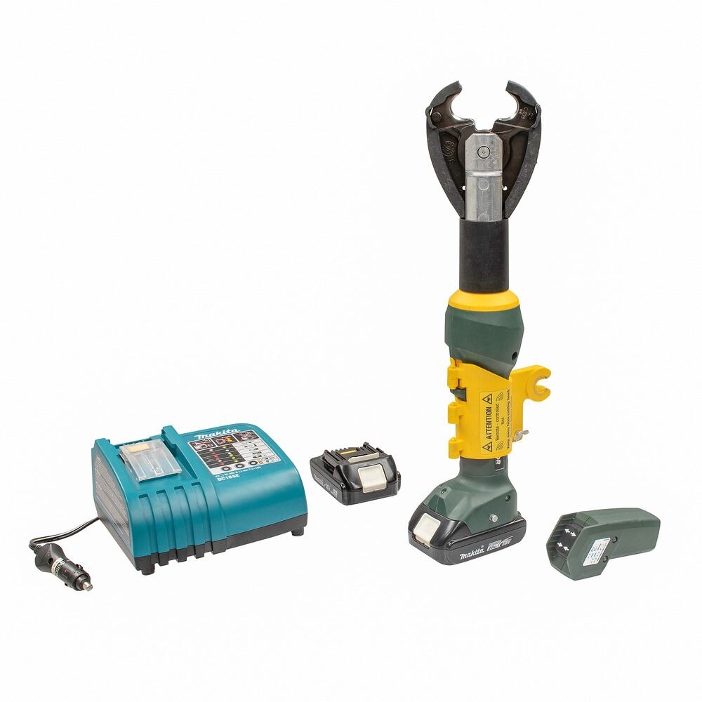 Greenlee EK425LXRD12 EK425LXR 6 Ton, D3 Profile Remote Crimper, 2.0Ah Battery, 12V ChargerĀ