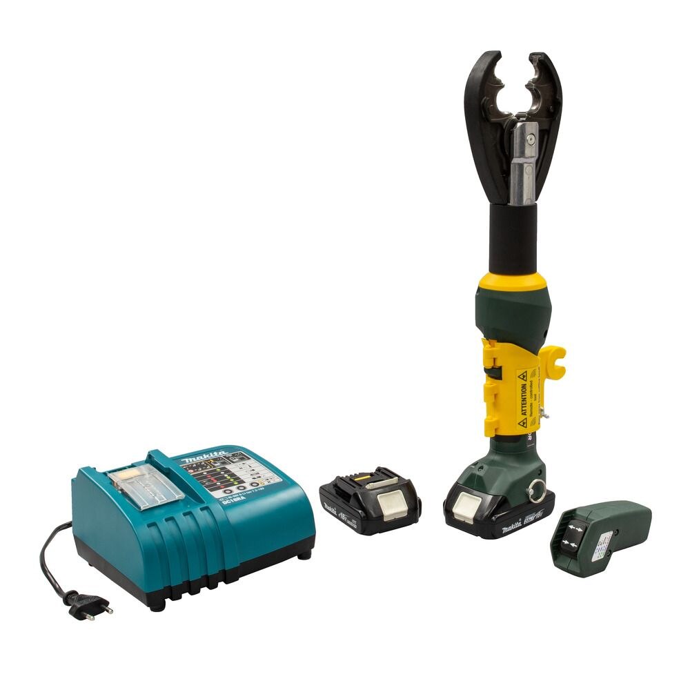 Greenlee EK425LXRDBG22 EK425LXR 6 Ton, D3/BG Profile Remote Crimper, 2.0Ah Battery, 230V Charger