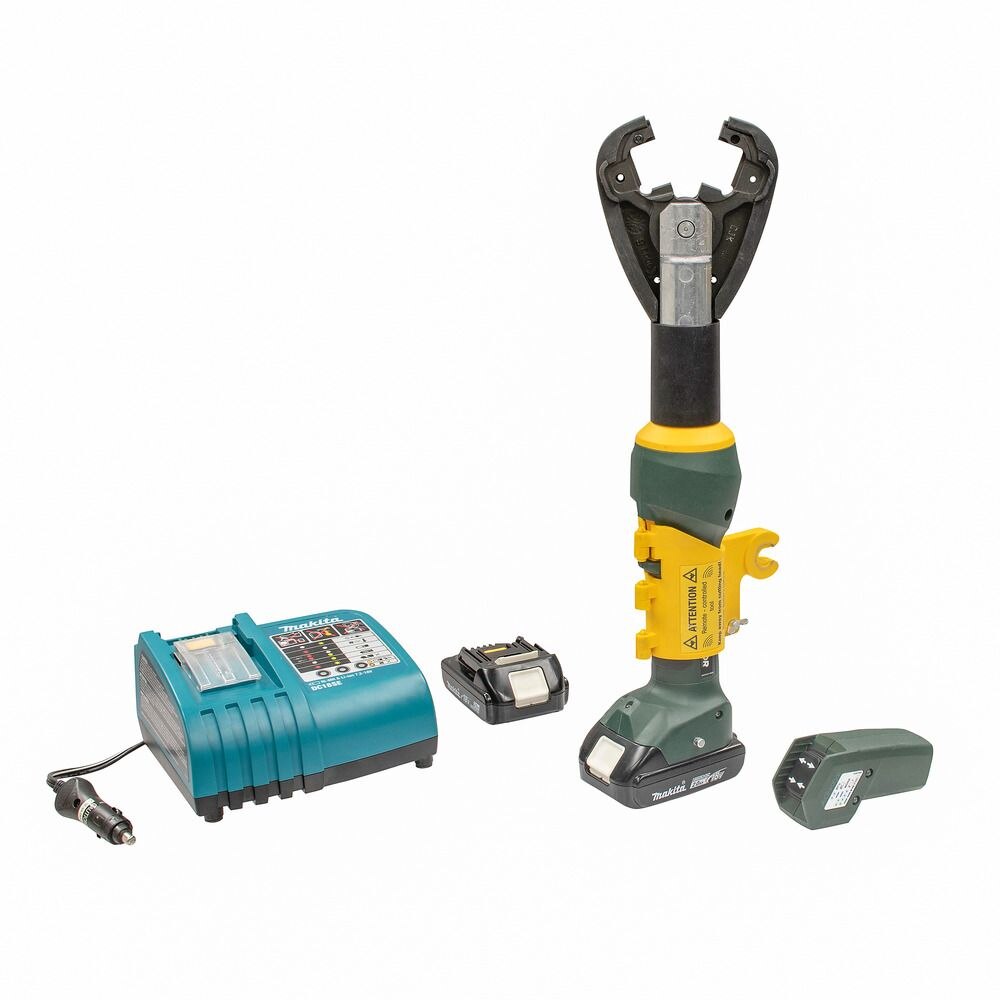 Greenlee EK425LXRK12 EK425LXR 6 Ton, Kearney Profile Remote Crimper, 2.0Ah Battery, 12V ChargerĀ