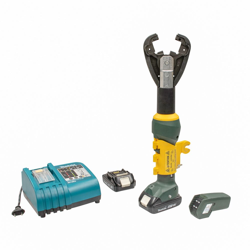 Greenlee EK425LXRK22 EK425LXR 6 Ton, Kearney Profile Remote Crimper, 2.0Ah Battery, 230V Charger