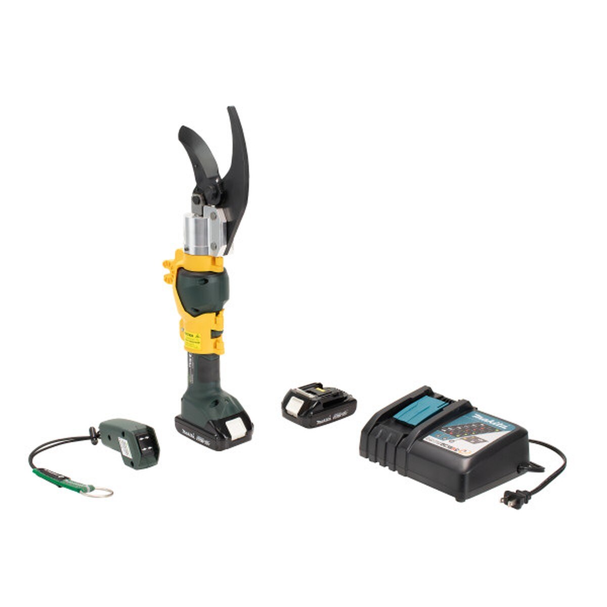 Greenlee ES52LXR11 18V Remote Pruner Kit 2" Cut Capacity 120V Charger (2 Batteries) - 2