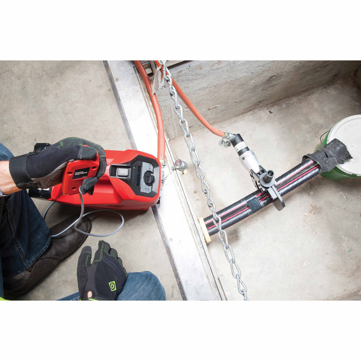 Greenlee SDG105 105 mm Remote Cable Guillotine Cuter - 5