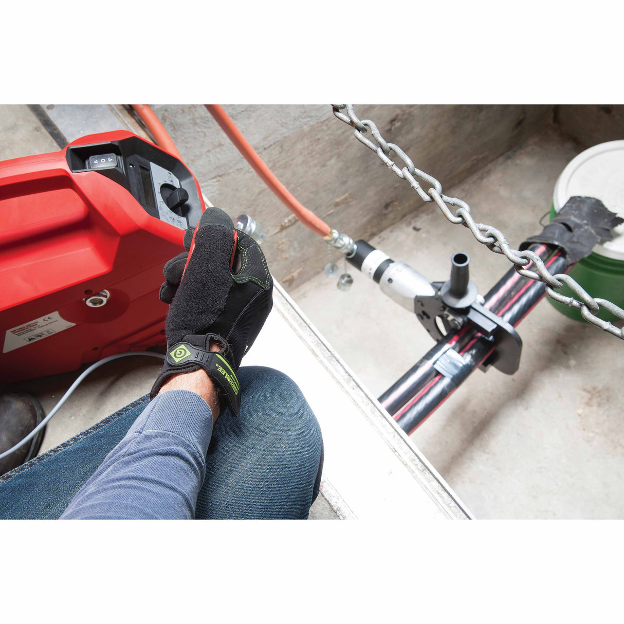 Greenlee SDG105 105 mm Remote Cable Guillotine Cuter - 6