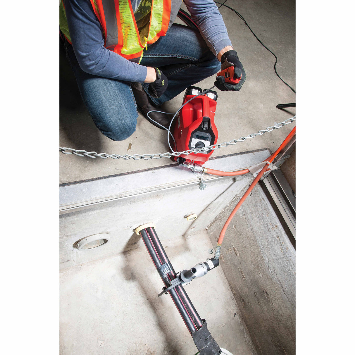 Greenlee SDG105 105 mm Remote Cable Guillotine Cuter - 10