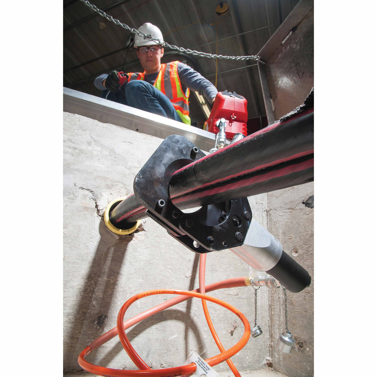 Greenlee SDG105 105 mm Remote Cable Guillotine Cuter - 11