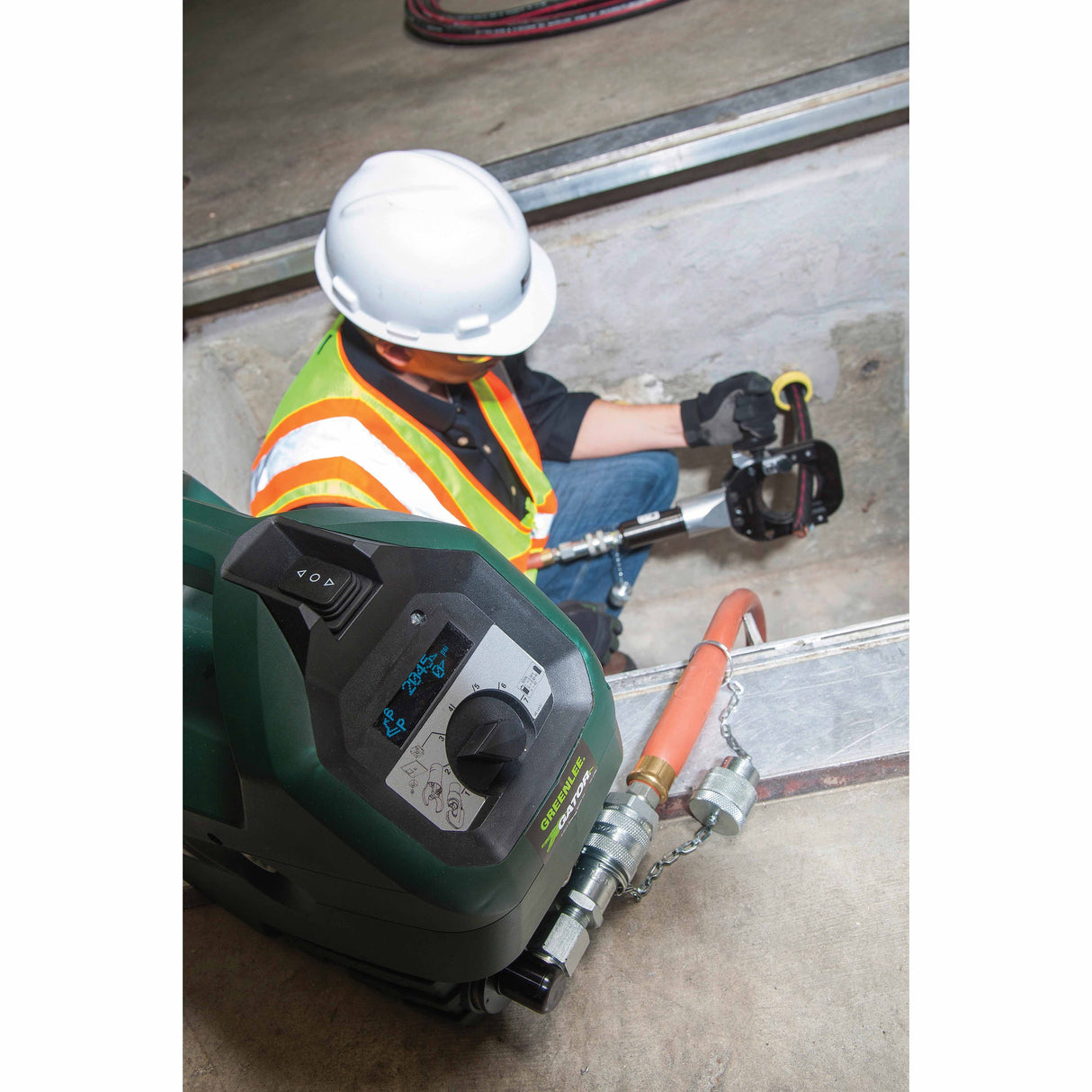 Greenlee SDG85 85 mm Remote Cable Guillotine - 6