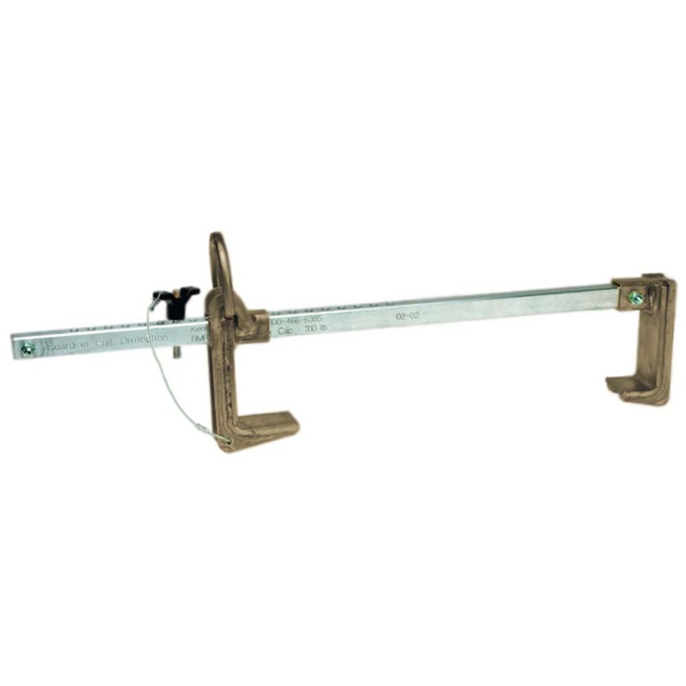 Guardian 00125 Beamer Large Beam Clamp Fall Arrest Anchor for 8 in to 18 in Steel I or H Beams