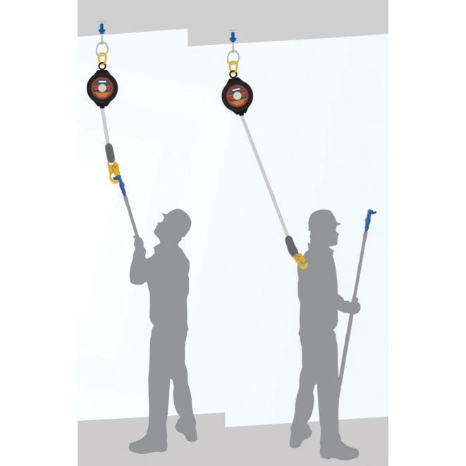Guardian 00164 Ground-Up Anchor Extension Pole for Anchorage Connectors - 3
