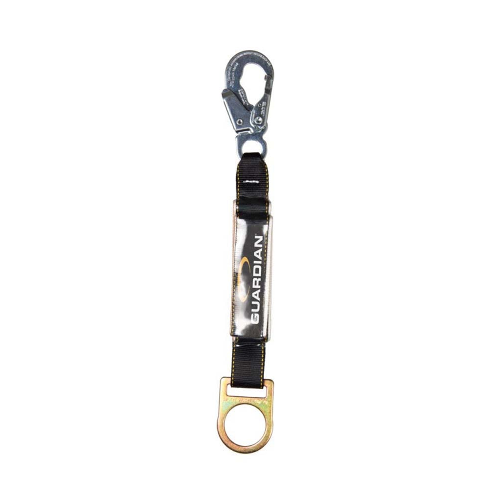 Guardian 01205 18" Shock Absorbing Extension Lanyard With Snaphook End